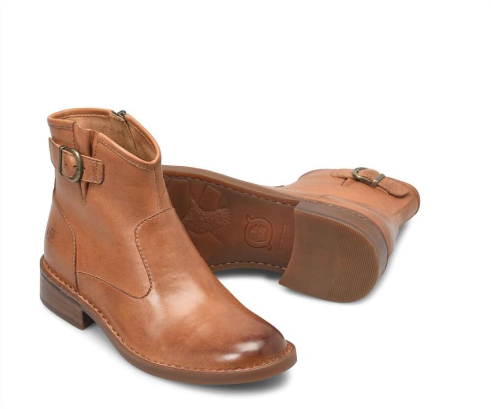 NEW BORN women's charlie western boots in tan